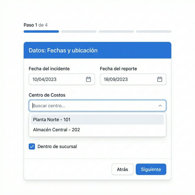 Formulario de Captura